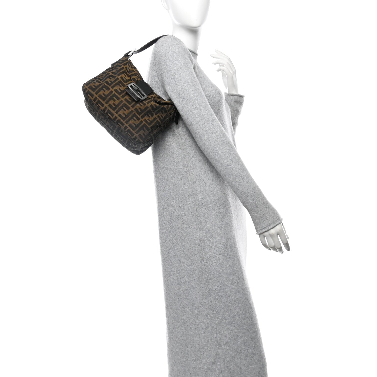 Fendi Zucca Mama Baguette Tobacco 2 of 10