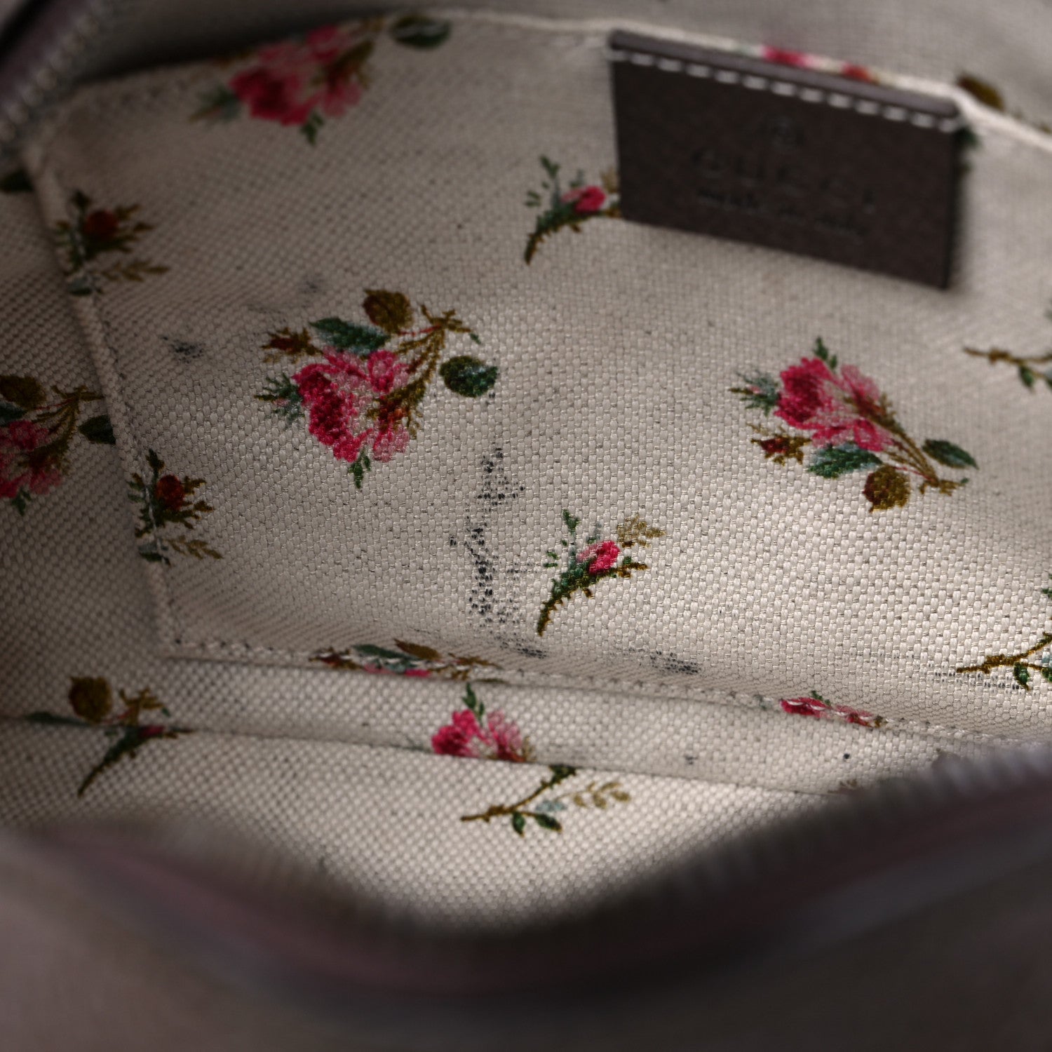 Gucci GG Supreme Monogram Web Neo Vintage Shoulder Bag Beige New Acero Crop 10 of 10