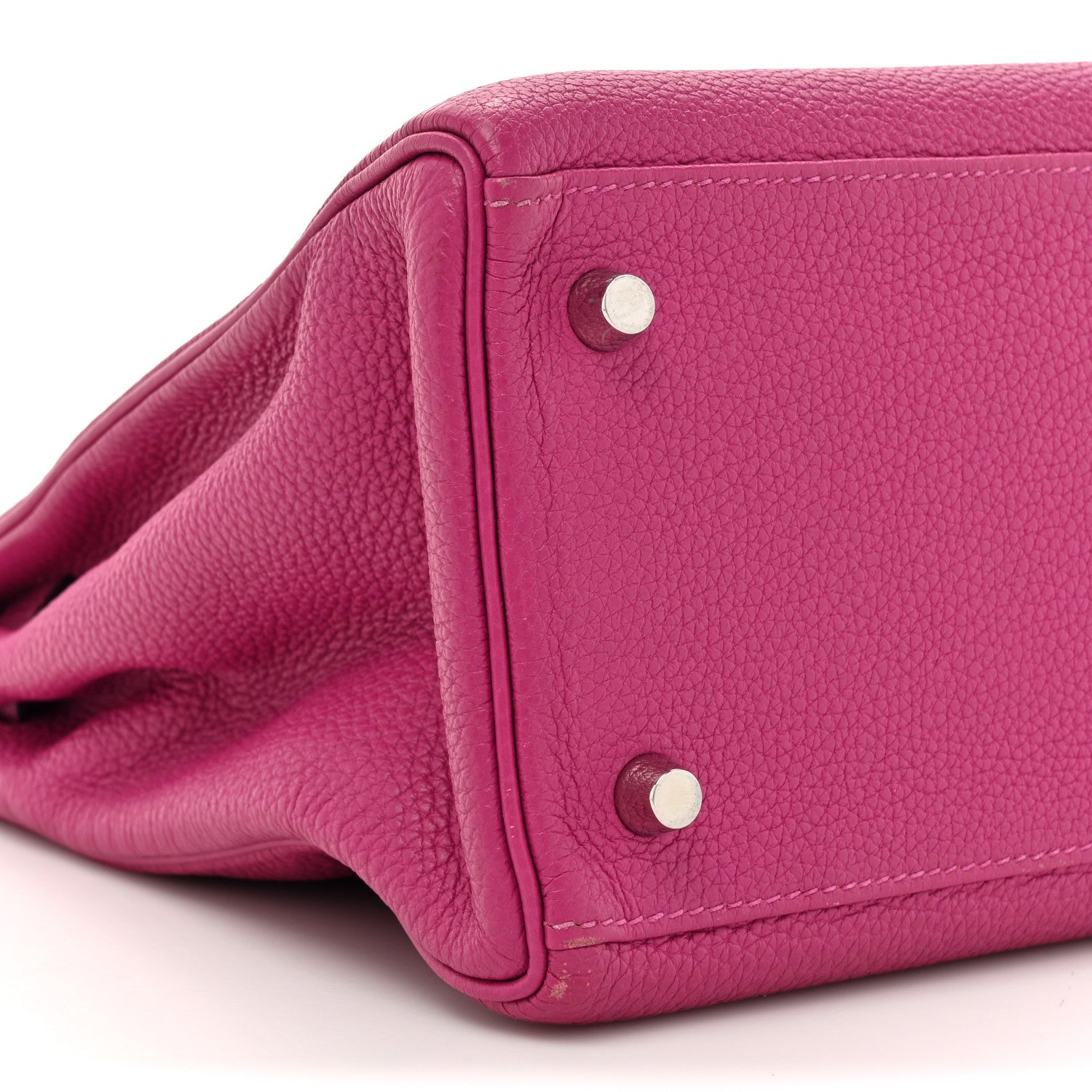 Hermes Togo Kelly Retourne 28 Rose Pourpre 9 of 18