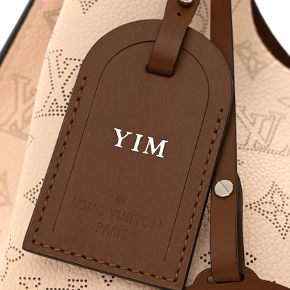 Louis Vuitton Mahina Carmel Hobo Creme 9 of 10