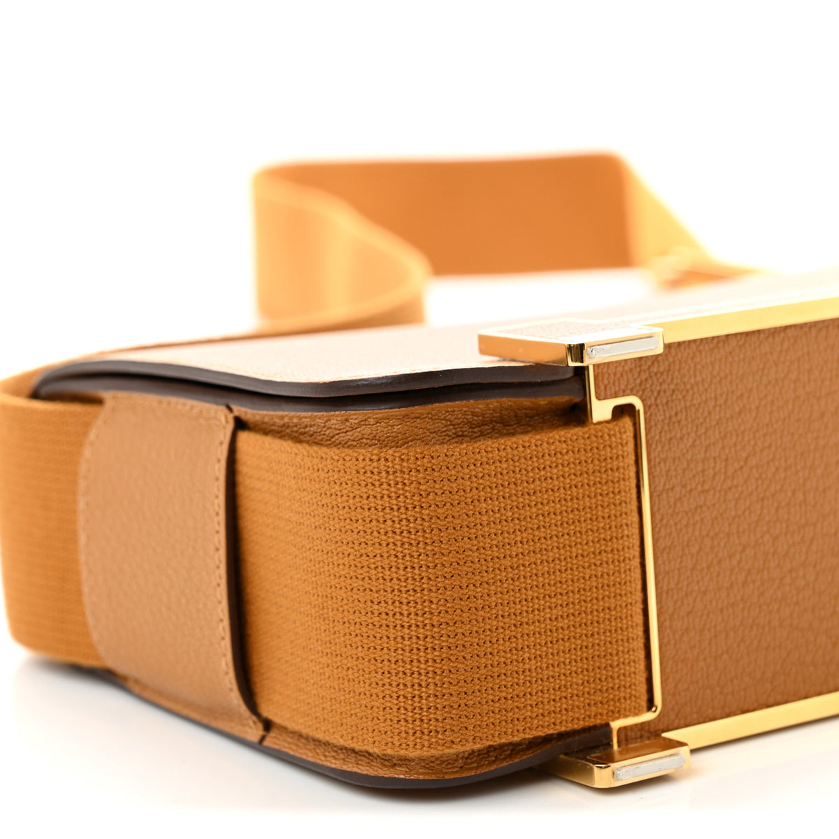 Hermes Chevre Mysore Geta Caramel 9 of 10