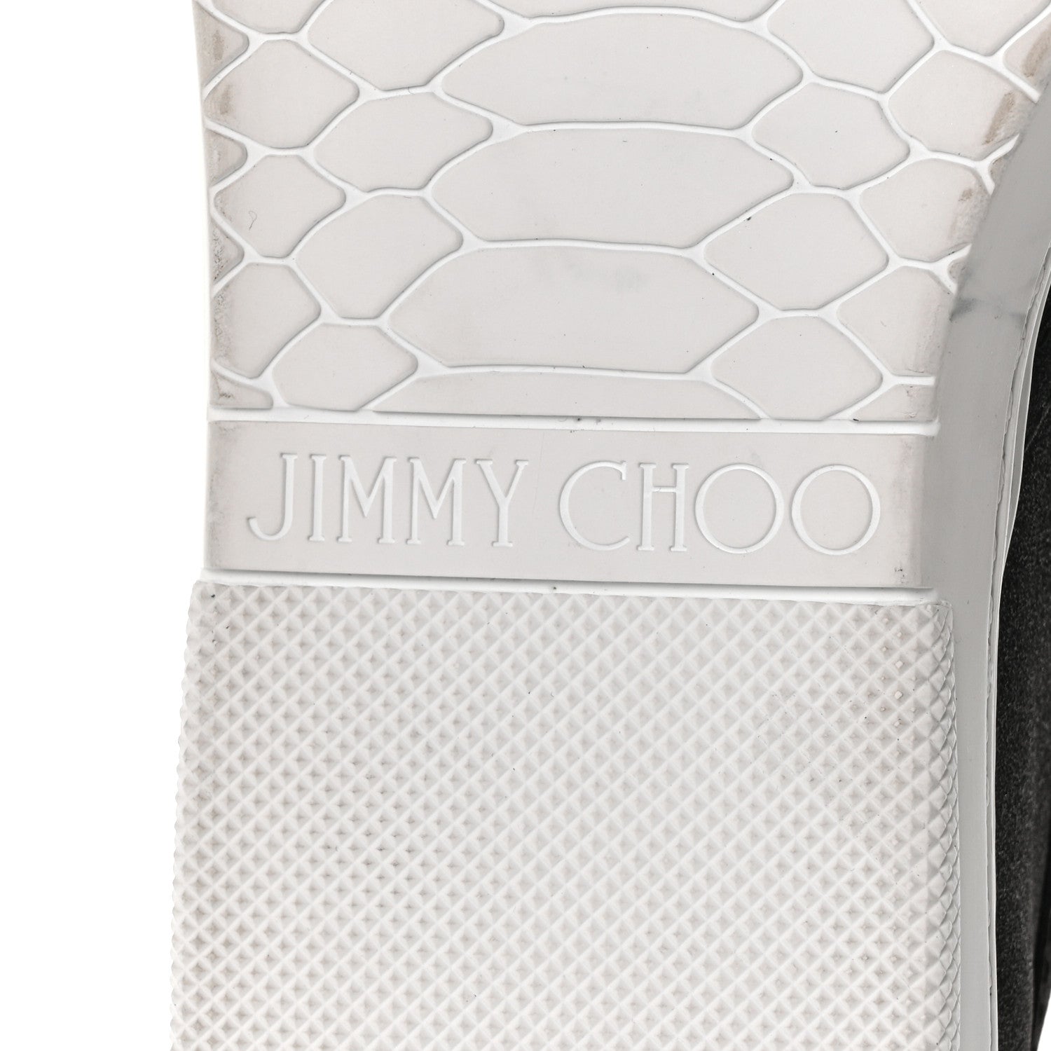 Jimmy Choo Fine Glitter Suede Mens Grove Sneakers 43 Black 6 of 8