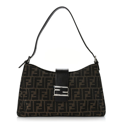 Fendi Zucca Shoulder Bag Tobacco 1 of 8