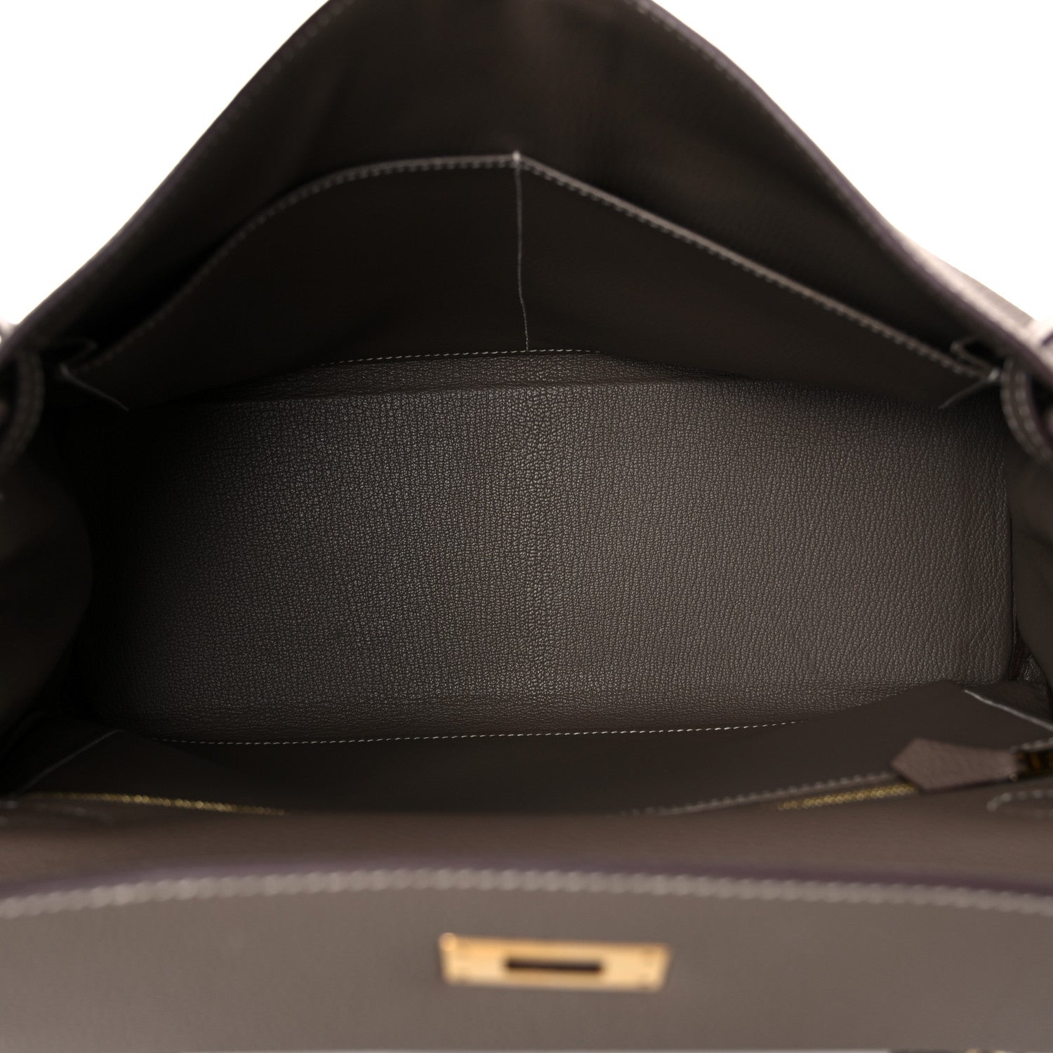 Hermes Togo Kelly Retourne 32 Etoupe 6 of 33