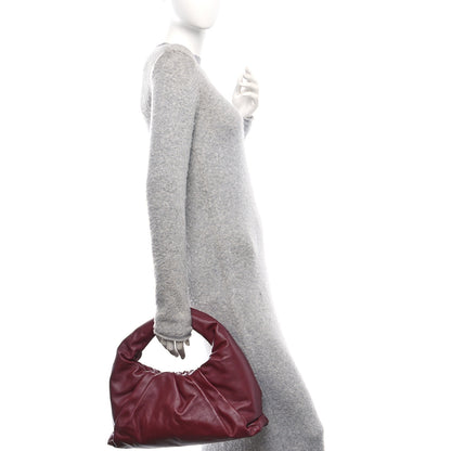 Bottega Veneta Smooth Butter Calfskin Small The Shoulder Pouch Dark Red 2 of 10