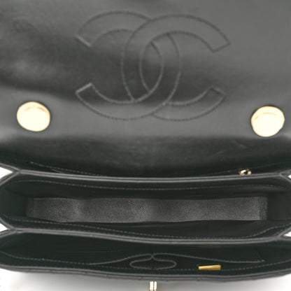 Chanel Lambskin Quilted Medium Trendy CC Flap Dual Handle Bag Black 5 of 11