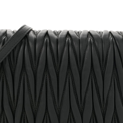 Miu Miu Nappa Matelasse Crossbody Black 8 of 11