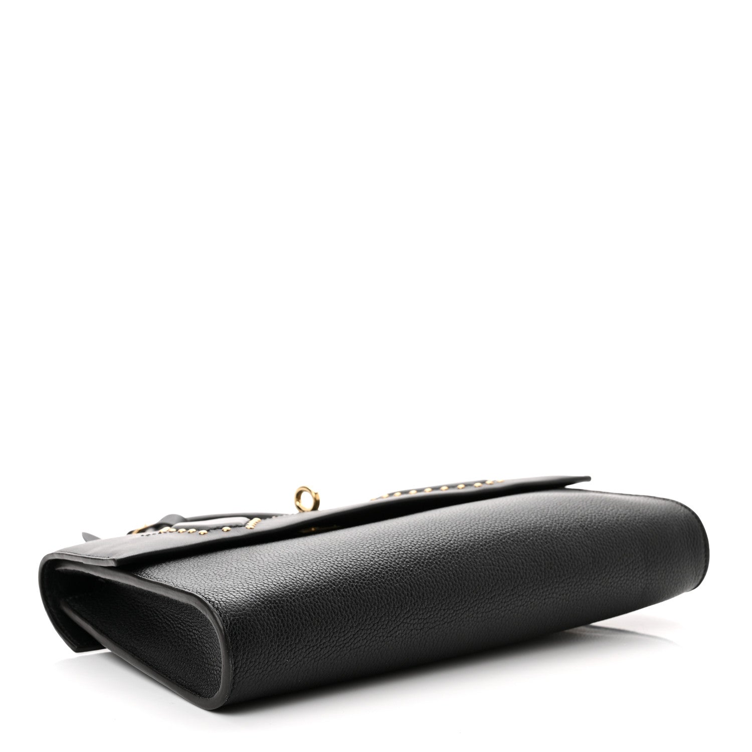 Louis Vuitton Calfskin City Steamer Pochette Black 4 of 9