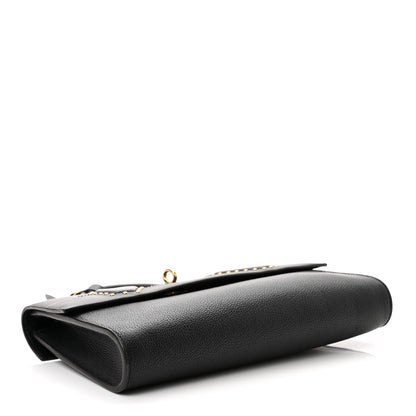 Louis Vuitton Calfskin City Steamer Pochette Black 4 of 9