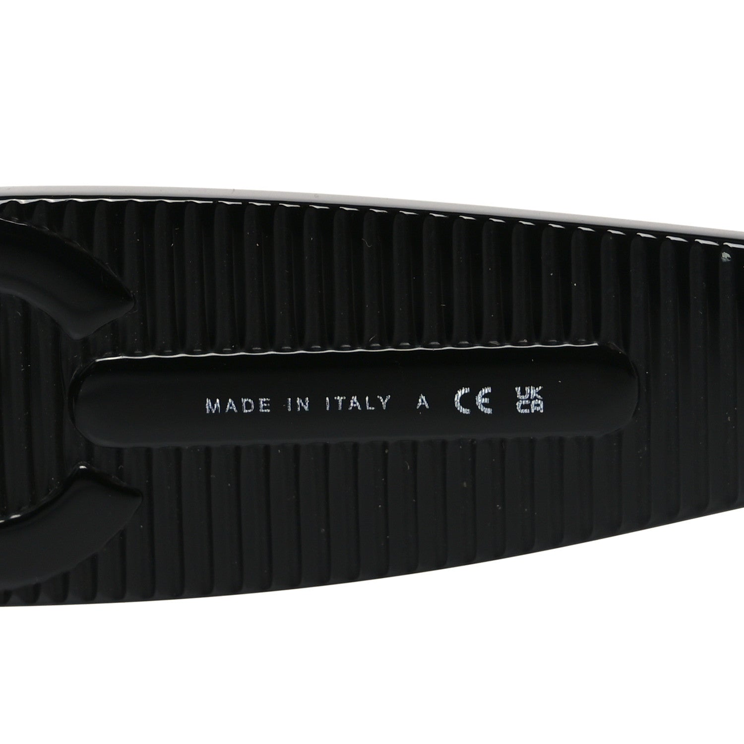 Chanel Acetate Rectangle Sunglasses 5493-A Black 6 of 7