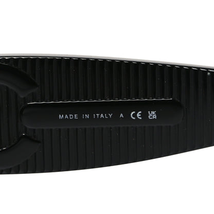 Chanel Acetate Rectangle Sunglasses 5493-A Black 6 of 7
