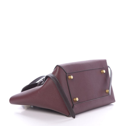 Celine Goatskin Smooth Calfskin Mini Belt Bag Burgundy 4 of 15