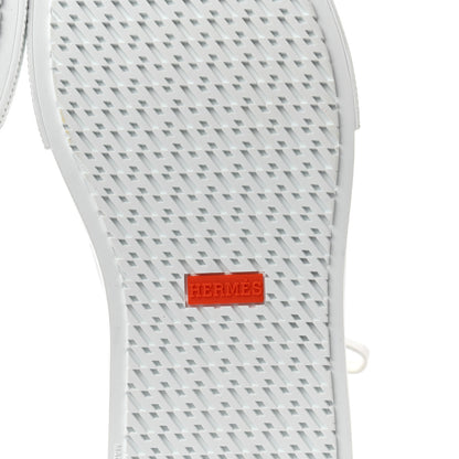 Hermes Calfskin Day Sneakers 37 White 6 of 7