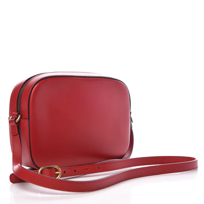 Gucci Calfskin Web Small Webby Bee Shoulder Bag Red 3 of 8