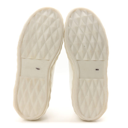 Jimmy Choo Nappa Diamond Light Platform Sneakers 41 White 6 of 8