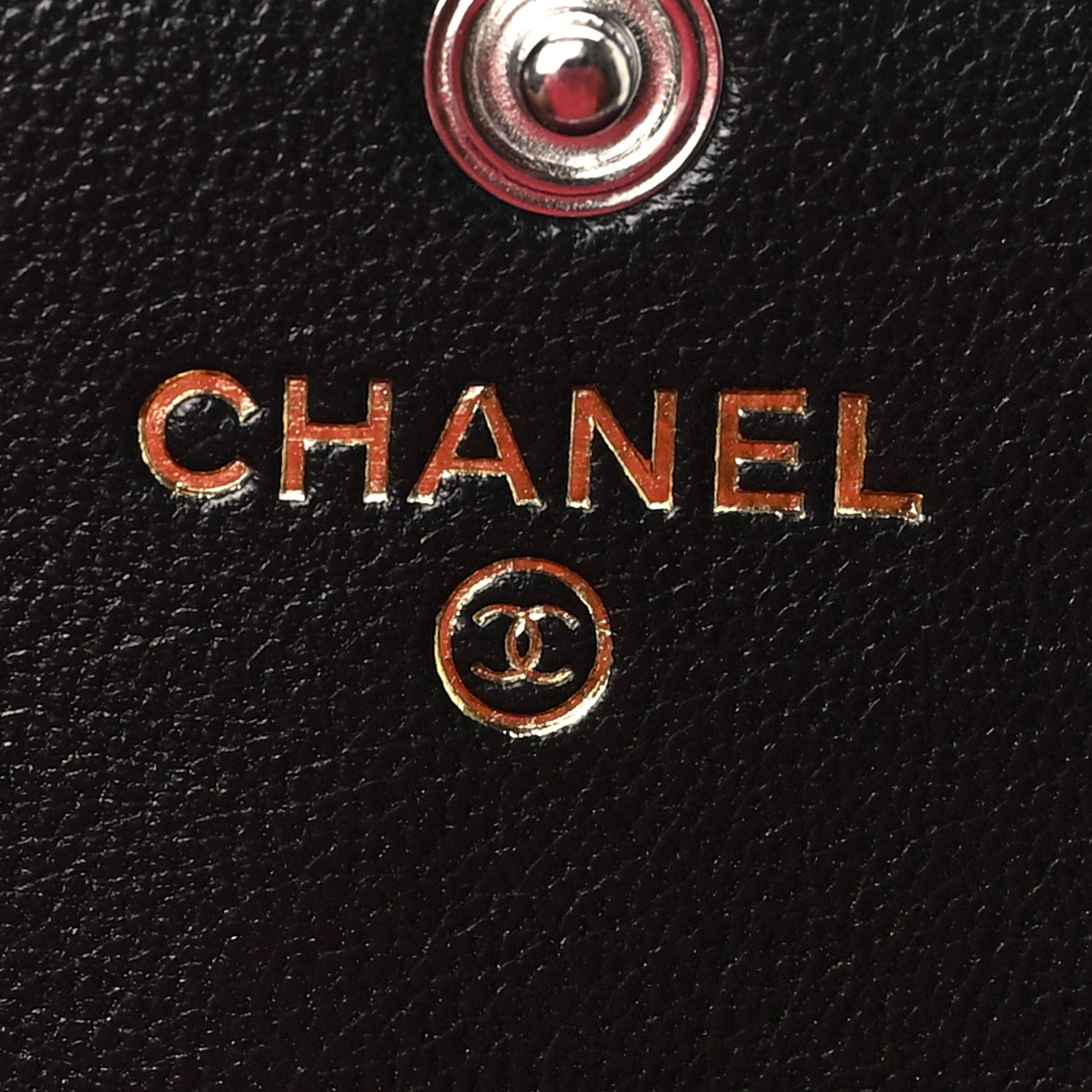 Chanel Lambskin Quilted Chanel 19 Flap Wallet Black 6 of 8