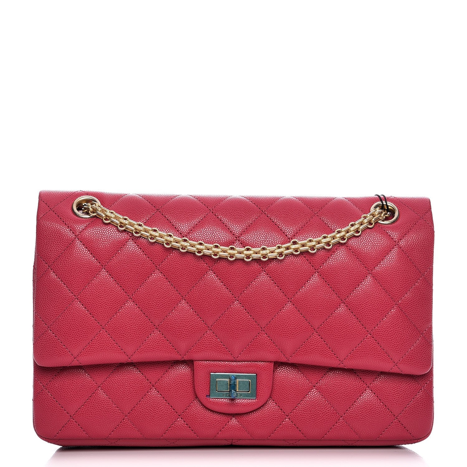 Chanel Caviar Quilted 2.55 Reissue 226 Flap Fuchsia 1 of 8