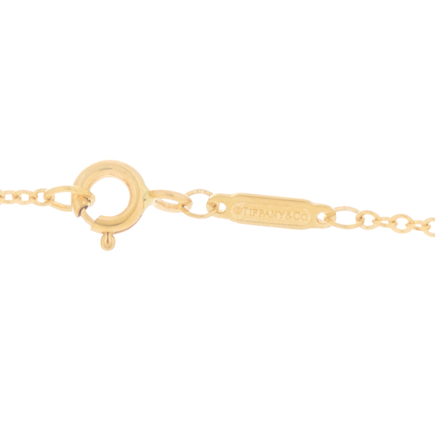 18K Yellow Gold Diamond Knot Necklace