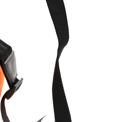 Gucci Econyl Nylon Monogram Off The Grid Utility Pocket Backpack Carrot Orange Black 15 of 16