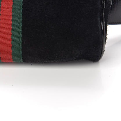 Gucci Suede Small Ophidia Belt Bag 85 34 Black 12 of 13
