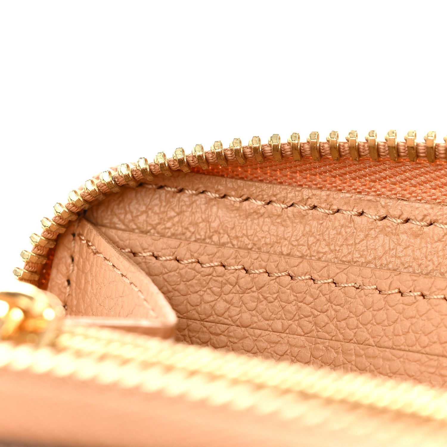 Louis Vuitton Empreinte Monogram Giant Clemence Wallet Arizona Creme 7 of 7