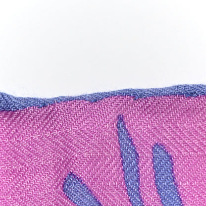 Hermes Cashmere Silk En Liberte Shawl 140 White Parme Orce 15 of 15