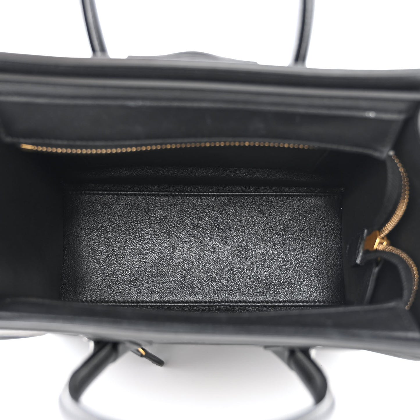 Smooth Calfskin Nano Luggage Black