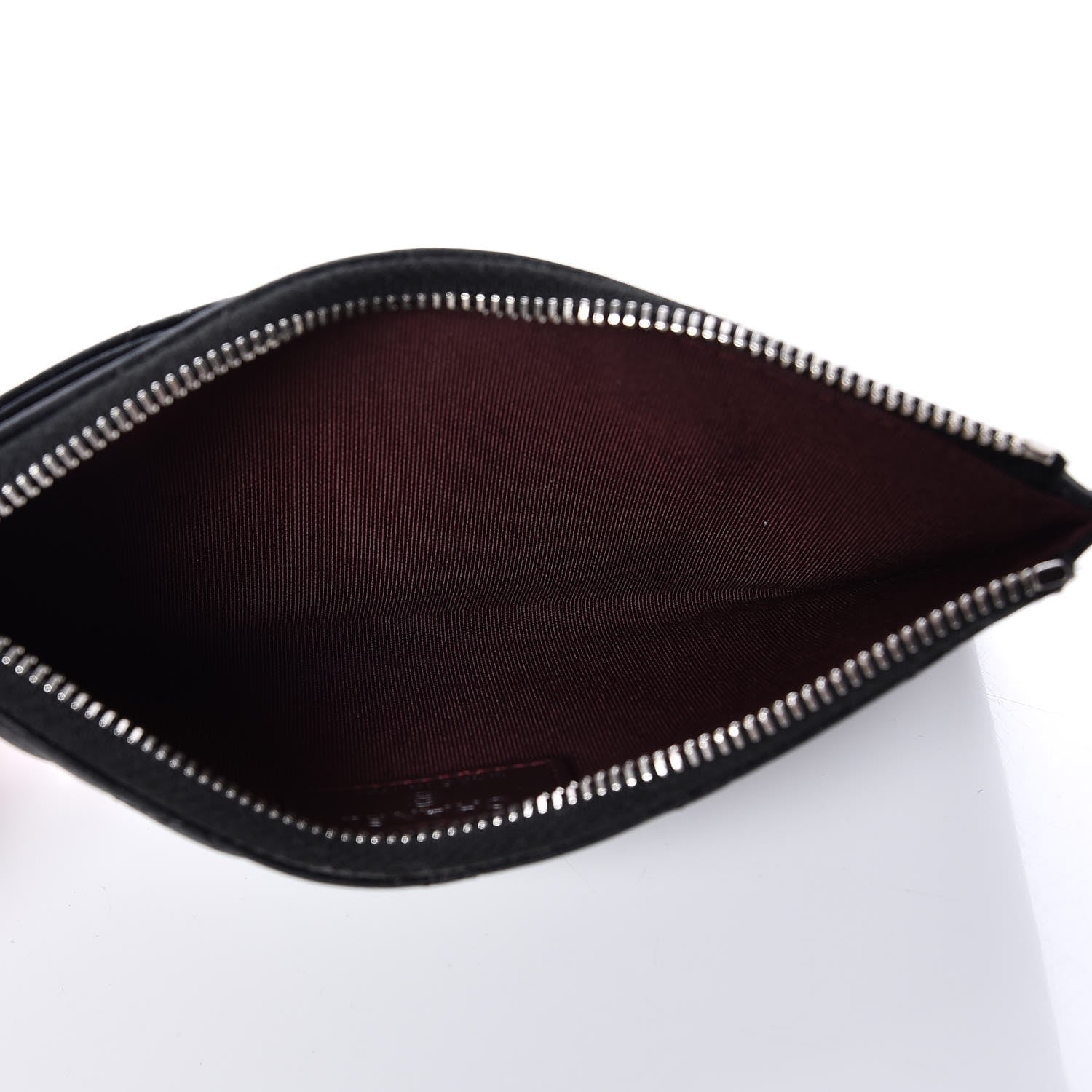 Chanel Lambskin Quilted Classic Zip Pouch Black 5 of 10