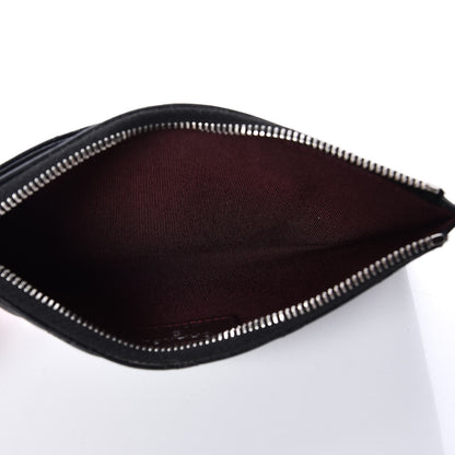 Chanel Lambskin Quilted Classic Zip Pouch Black 5 of 10