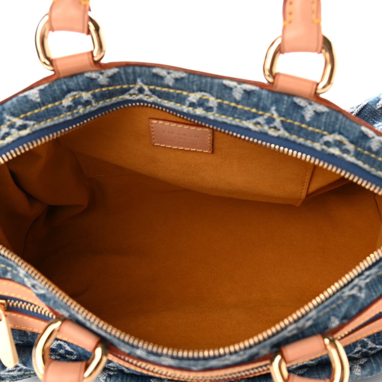 Louis Vuitton Monogram Denim Neo Speedy Blue 5 of 12