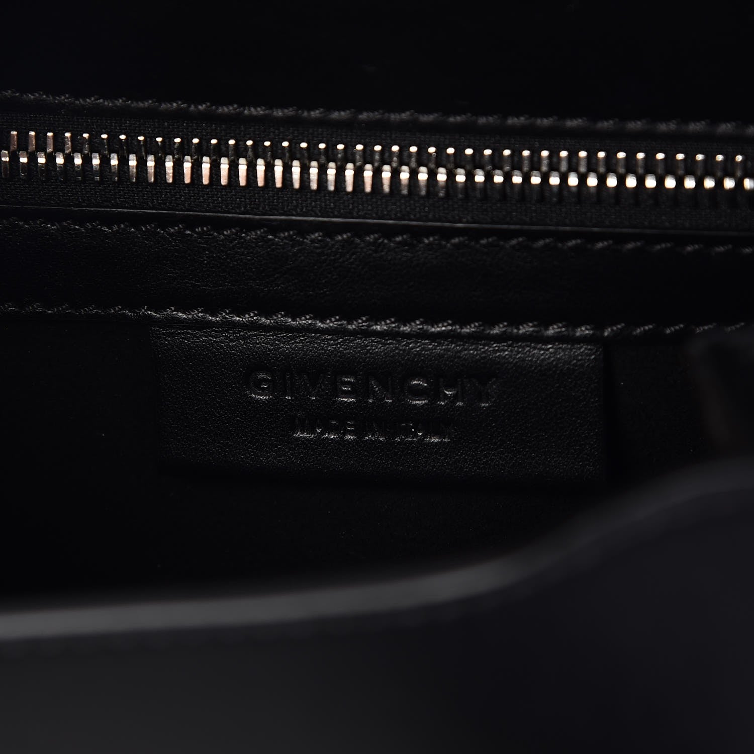 Givenchy Calfskin Mini Pandora Box Logo Strap Crossbody Bag Black 6 of 8