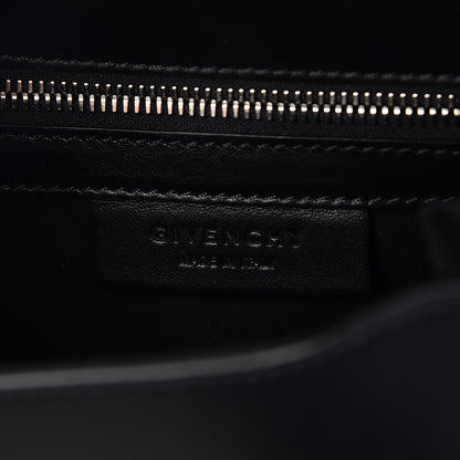 Givenchy Calfskin Mini Pandora Box Logo Strap Crossbody Bag Black 6 of 8