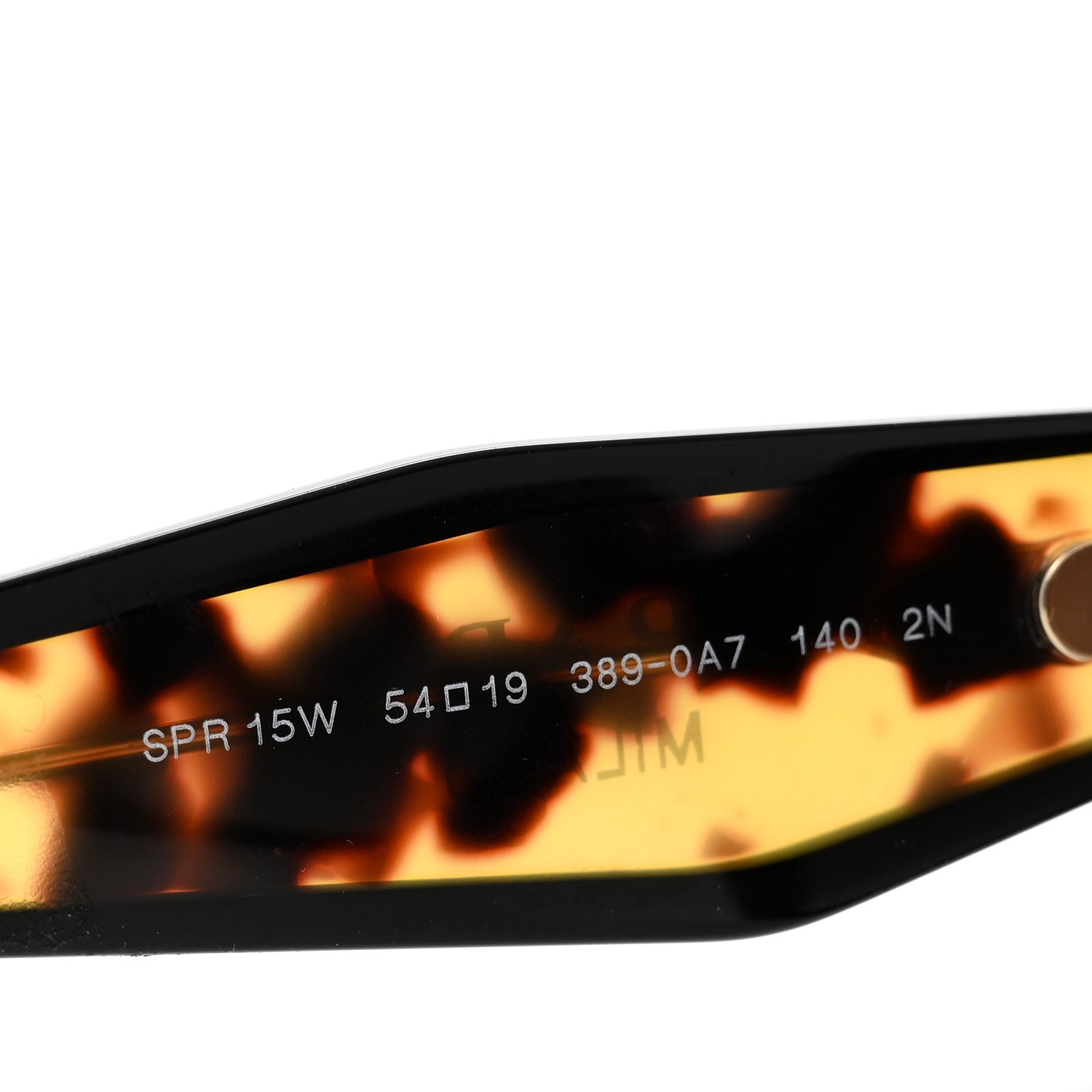 Prada Acetate Sunglasses SPR 15W Tortoise 5 of 7