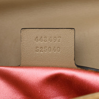 Gucci Velvet Matelasse Small GG Marmont Shoulder Bag Taupe 7 of 13