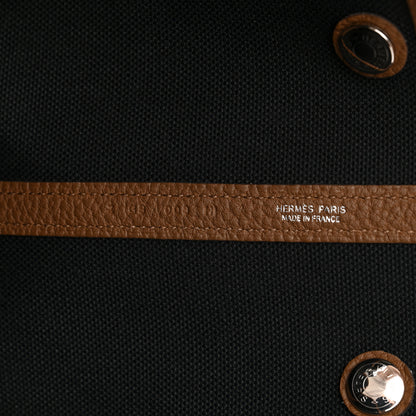 Hermes Toile Militaire Negonda Garden Party 36 MM Black Alezan 6 of 9