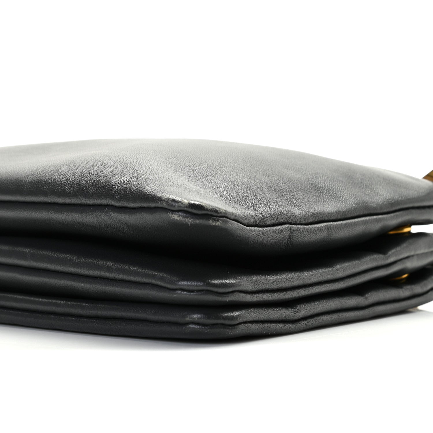 Celine Lambskin Small Trio Crossbody Bag Black 8 of 8
