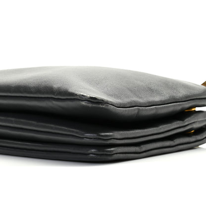 Celine Lambskin Small Trio Crossbody Bag Black 8 of 8