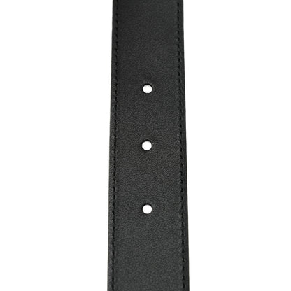 Gucci Calfskin Crystal Metal Tiger Head Buckle 30mm Belt 70 28 Black Multicolor 4 of 6