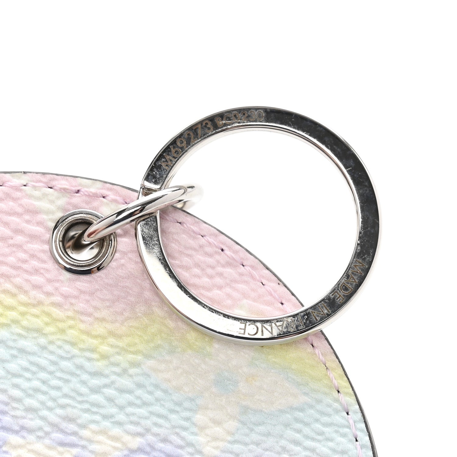 Louis Vuitton Monogram Escale Bag Charm Key Holder Pastel 4 of 5