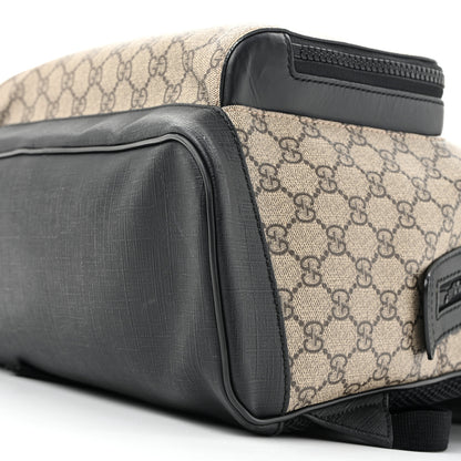 Gucci GG Supreme Monogram Medium Backpack Black 18 of 23