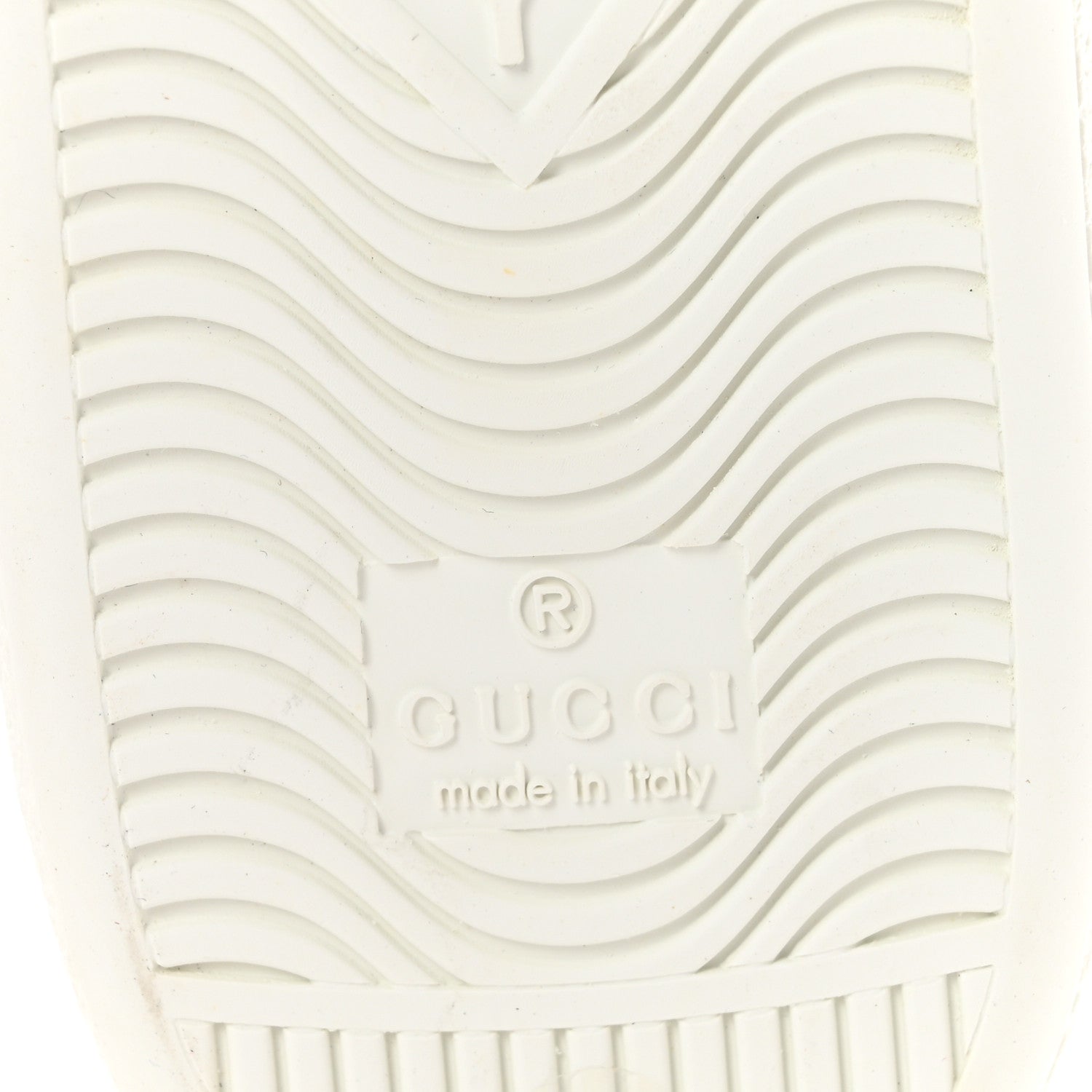Gucci GG Supreme Monogram Strawberry Web Womens Ace Sneakers 36.5 Beige Multicolor Red Green 7 of 10