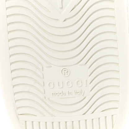 Gucci GG Supreme Monogram Strawberry Web Womens Ace Sneakers 36.5 Beige Multicolor Red Green 7 of 10
