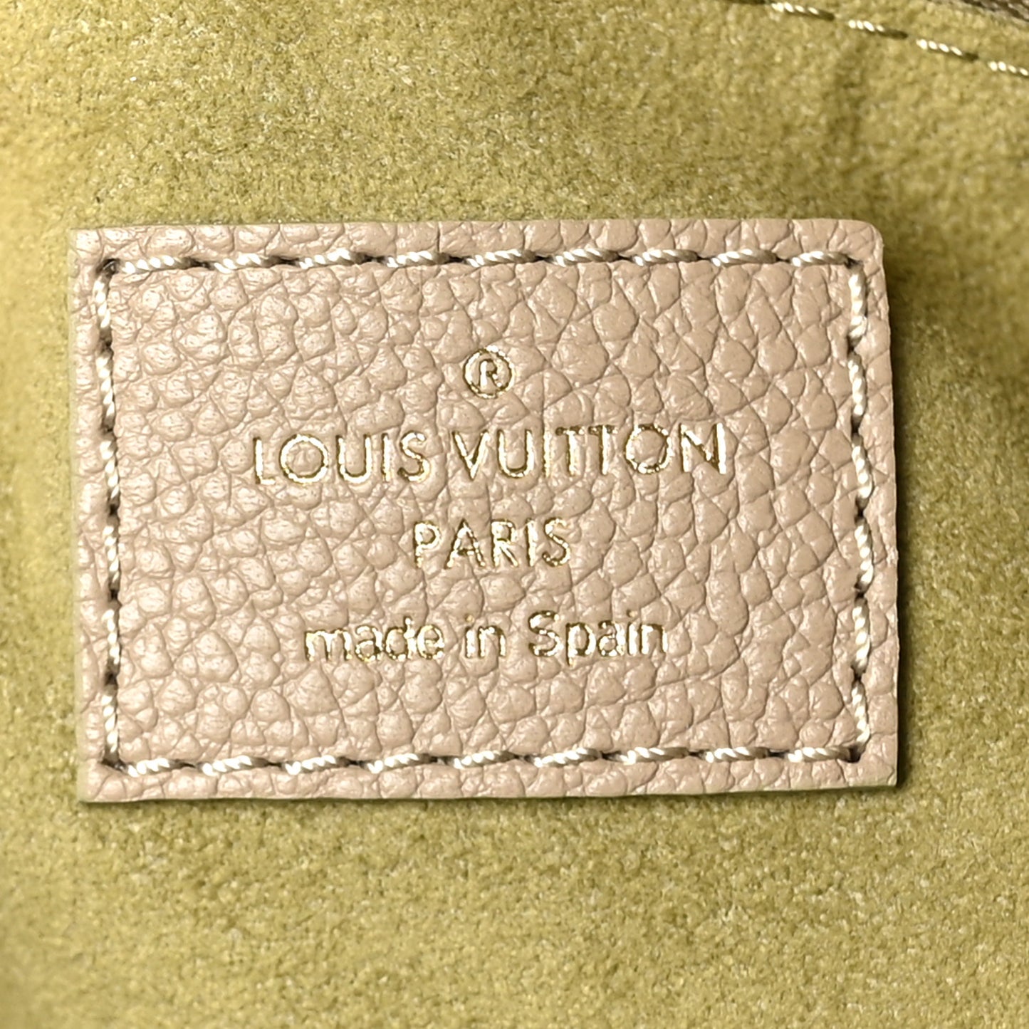 Empreinte Monogram Giant Neverfull MM Khaki Cream