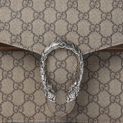Gucci GG Supreme Monogram Medium Dionysus Shoulder Bag Taupe 8 of 16