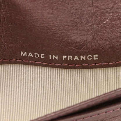 Chanel Aged Calfskin Quilted Reissue 2.55 Yen Wallet Purple 7 of 14