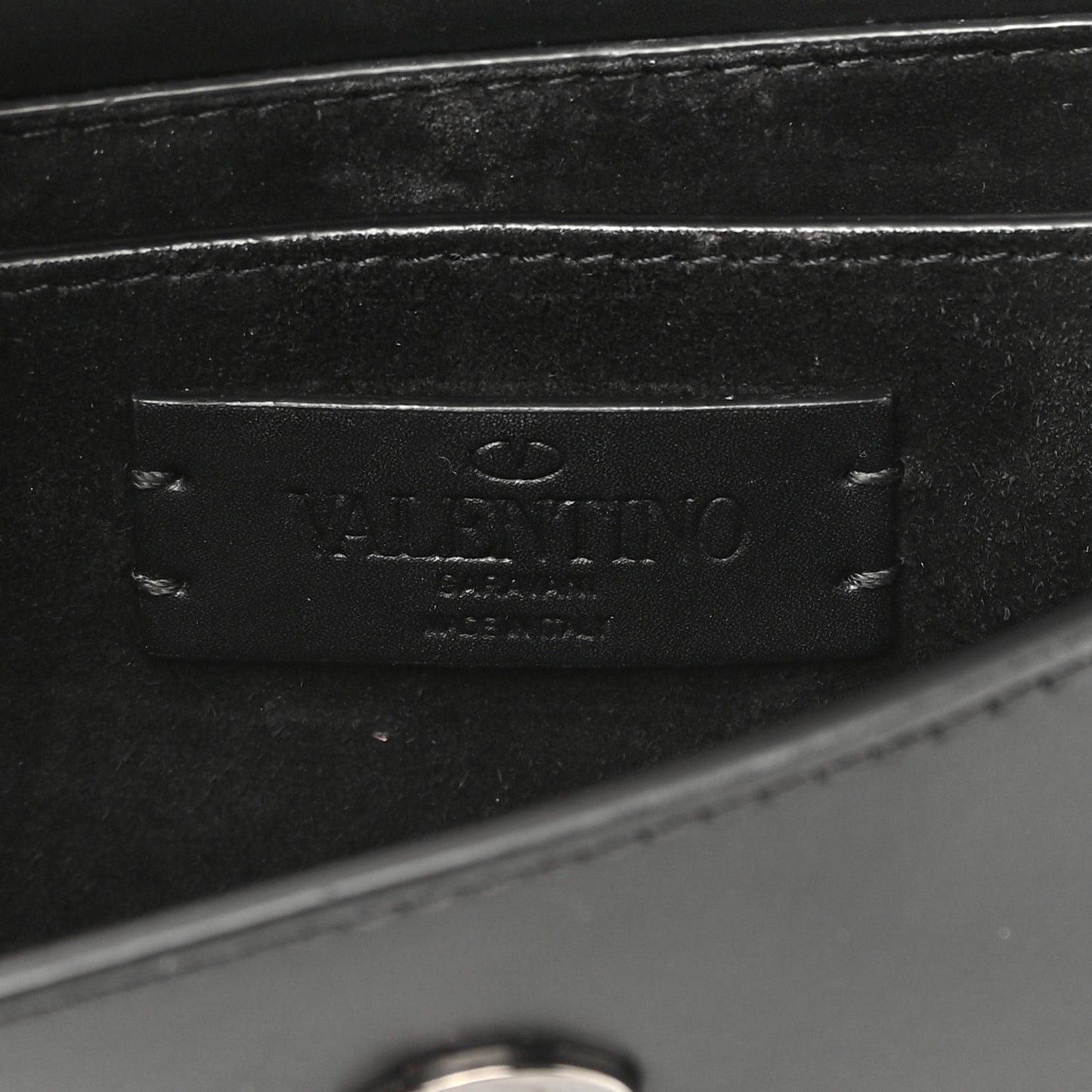 Calfskin Supervee Belt Bag Black