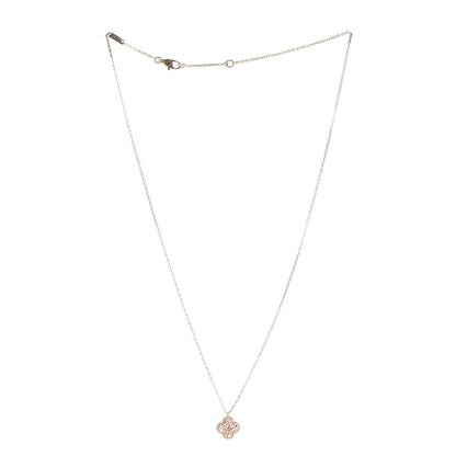Van Cleef & Arpels 18K Rose Gold Sweet Alhambra Pendant Necklace 3 of 8