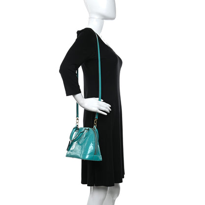 Louis Vuitton Vernis Alma BB Turquoise 4 of 12