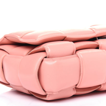 Bottega Veneta Nappa Maxi Intreccio Padded Cassette Crossbody Bag Peachy 11 of 13