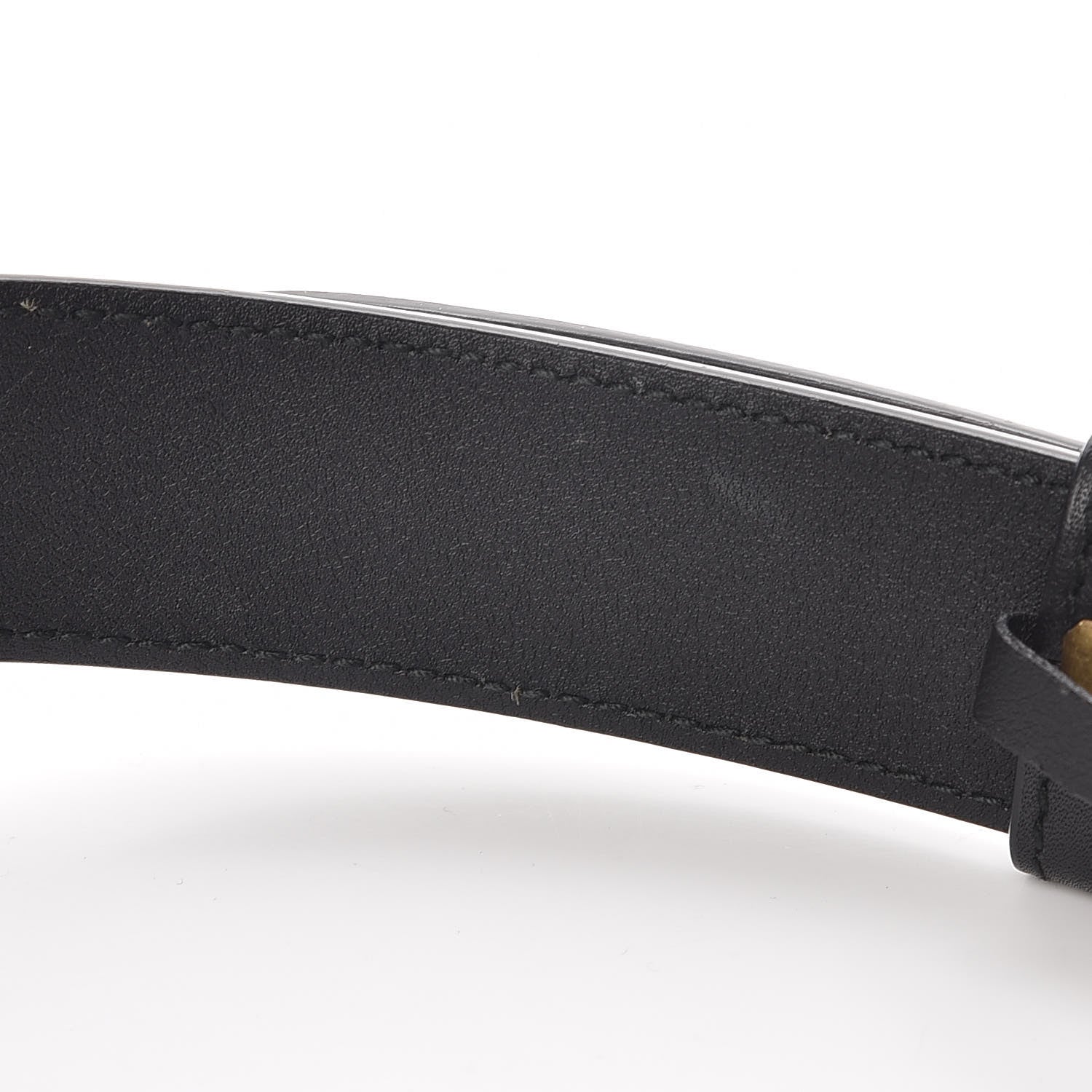 Gucci Velvet Matelasse GG Marmont Belt Bag 85 34 Black 12 of 12